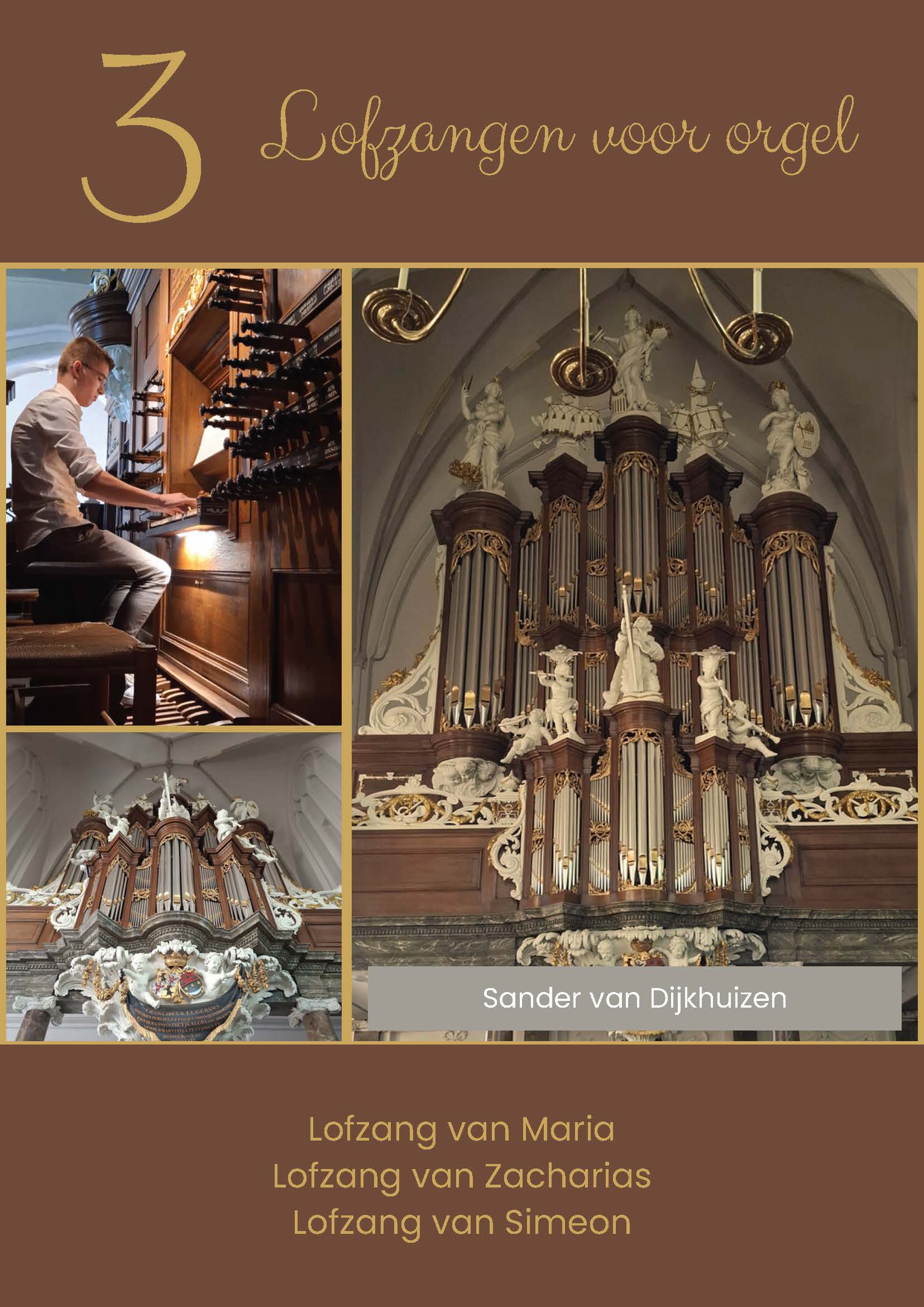 3 Lofzangen voor orgel - Noten